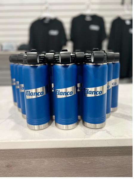 Elanco water bottles